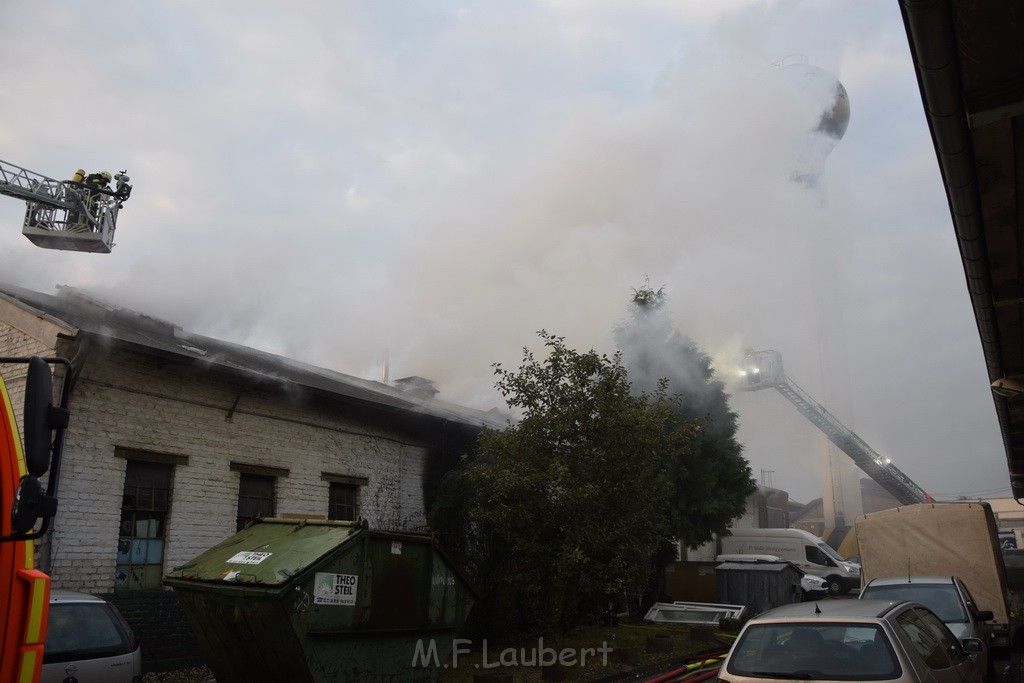 Feuer 4 Schreinerei Koeln Porz Wahn Wilhelm Ruppert Gelaende P0046.JPG - Miklos Laubert